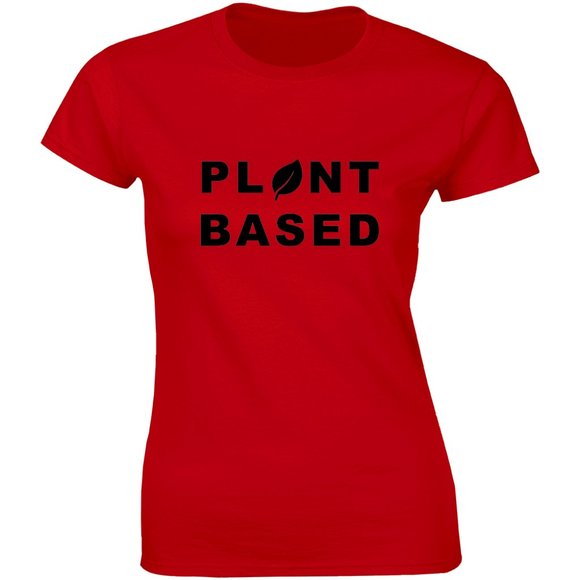 Half It Tops - Plant Based Vegan Vegetarian Environment T-shirt Half It Tops - Plant Based Vegan Vegetarian Environment T-shirt